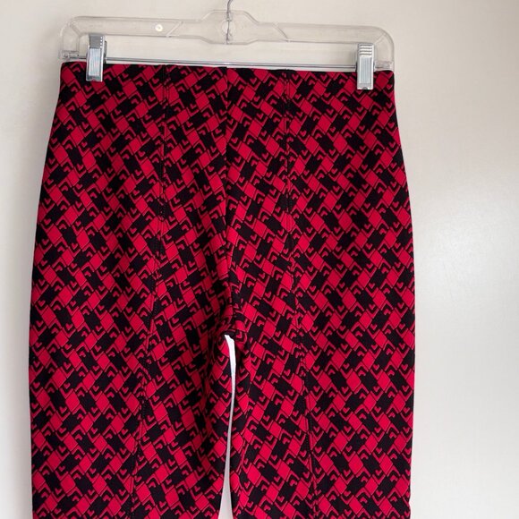 Anthropologie MAEVE The Margot Kick Flare Pants Size XS Red - Picture 4 of 15